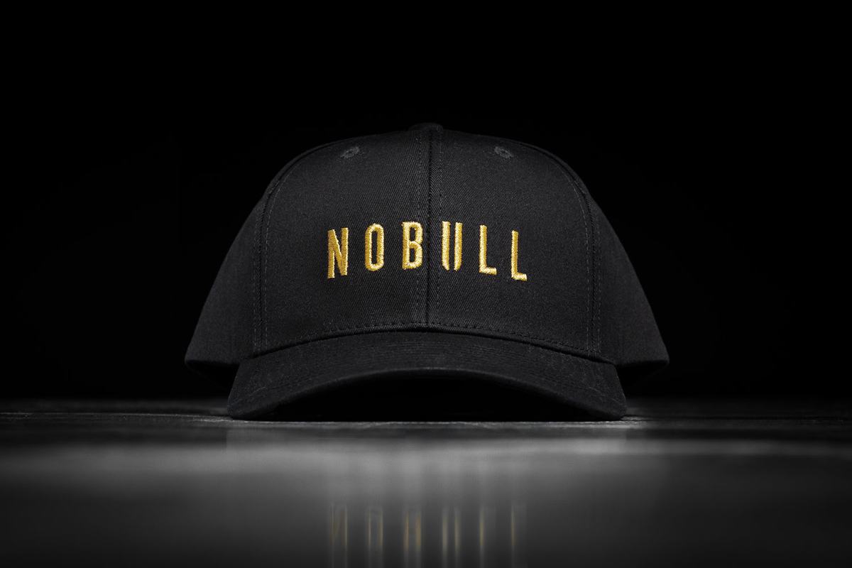 Nobull Classic Pride Men's Hats Black Gold | Australia (FZ4276)